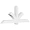 Ekena Millwork Redmond Architectural Grade PVC Gable Bracket, 84"W x 35"H x 6"D x 6"F, 10/12 Pitch GBP084X35X0606RED00 - alternate 1